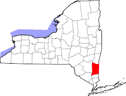Map of Dutchess County NY