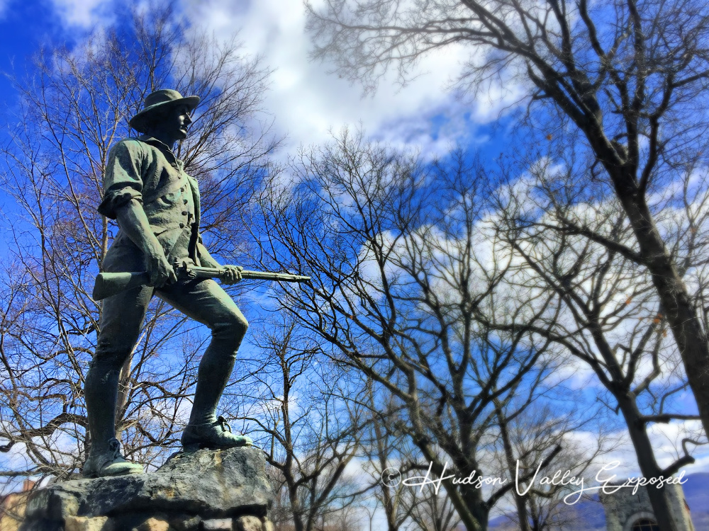 Minuteman Statue at the Washington Headquarters State Historic Site