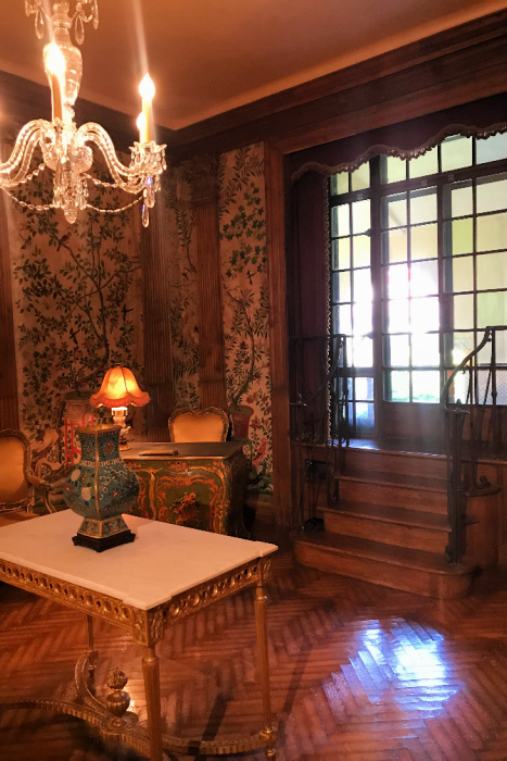 A room at the Rosen House at Caramoor Center for Music and the Arts