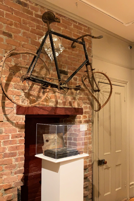 Bike at the Edward Hopper House Museum and Study Center
