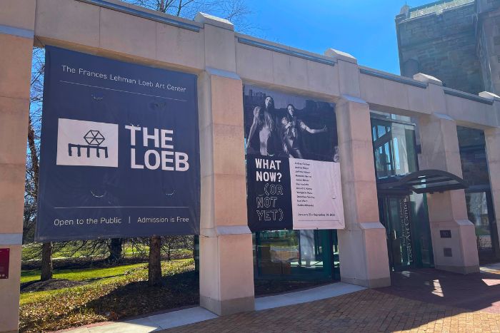 The front of the Frances Lehman Loeb Art Center in Poughkeepsie, NY